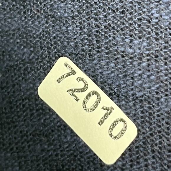 PROJECT Sweater Womens L BEACH Intarsia Slub Hooded Pullover Linen Cotton Blue - Picture 15 of 15